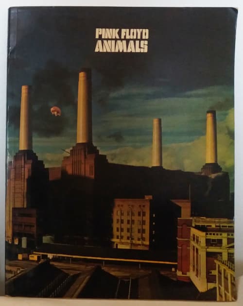 Music Memorabilia Pink Floyd Animals book with lyrics